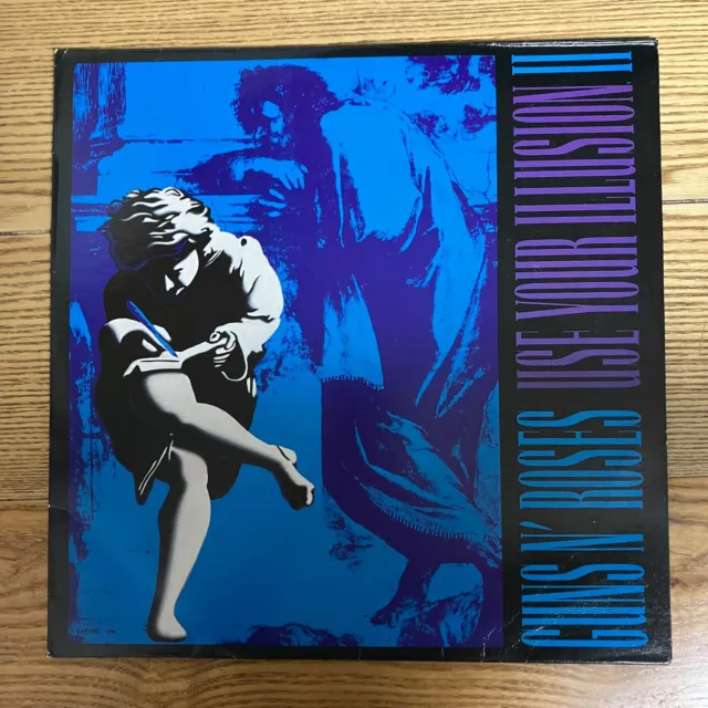 Guns N' Roses - Use Your Illusion II 1991 LP doble vinilo coreano con inserto