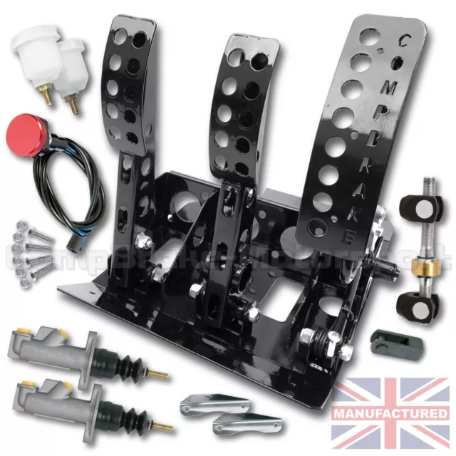 Fits Vauxhall Nova Remote Cable Pedal Box+Kit A Compbrake Cmb6550-Cab-Kit