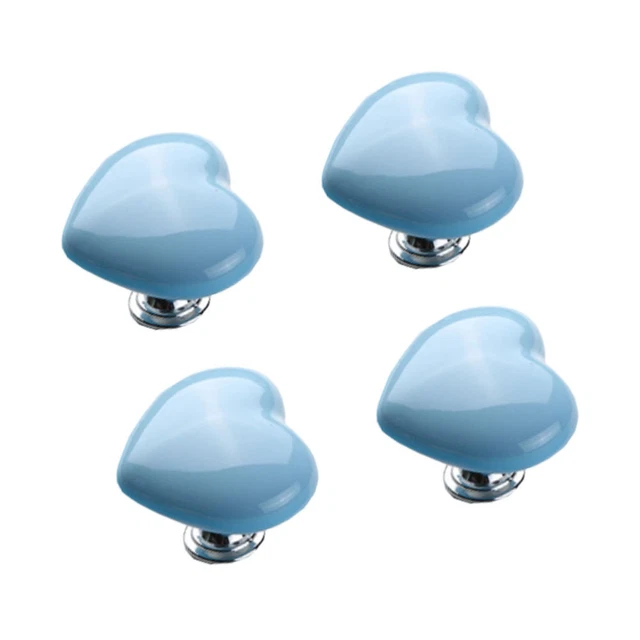 4 Pcs Kitchen Knobs Diamond Dresser Knobs Drawer Knobs Household 8