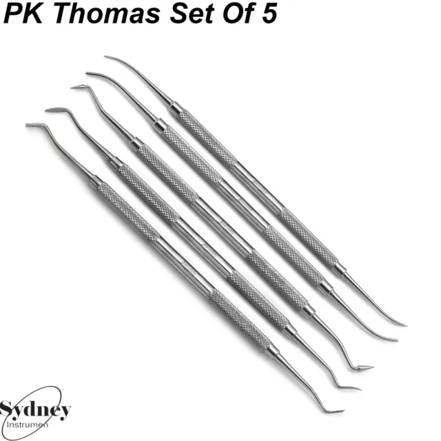Set Of 5 Pk Thomas Carvers Modelling Wax Carving Laboratory Instruments