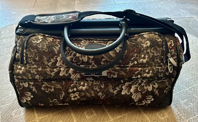 Carry-on Travel Overnight Duffle Bag Luggage Tote Green w/Shldr Strap