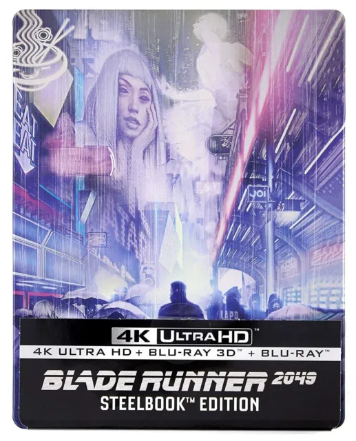 Blade Runner 2049 (4K UHD + 3D/2D Blu-ray Steelbook) Mondo - Brand New & Sealed