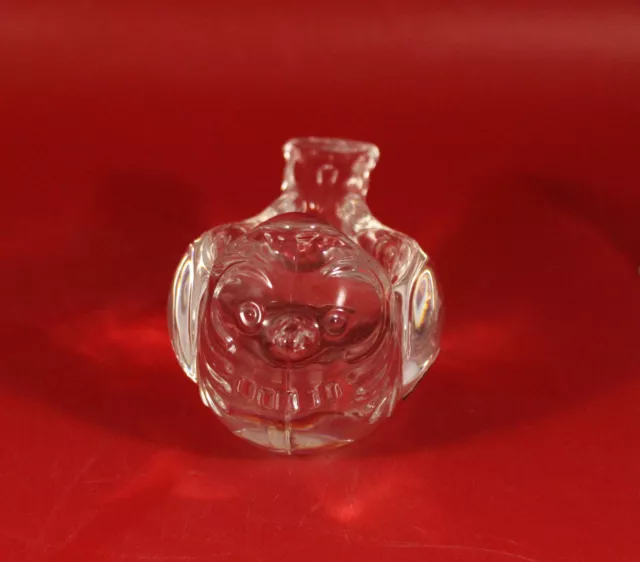 Rosenthal Glas Björn Wiinblad Glasspatz Vogel Kerzenhalter Leuchter Bleikristall 3