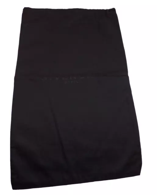 GIVENCHY Black cotton Dust Bag 13 x 23 for purses, shoes, Boots Authentic