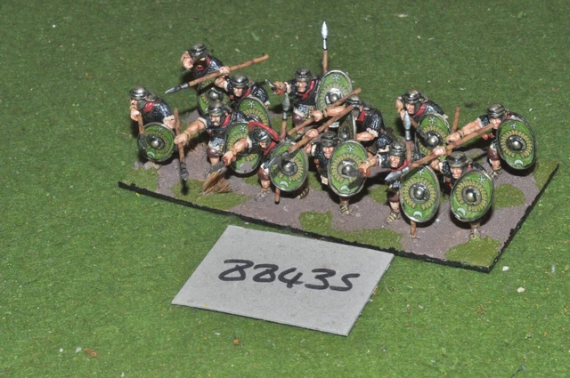 28mm roman era / early imperial - legion 14 figs (plastic) - inf (88435)