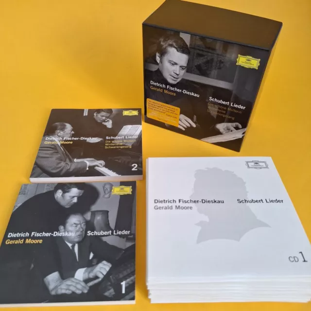 Schubert: Lieder 21x CD Box Set DGG Dietrich Fischer-Dieskau Gerald Moore 2005