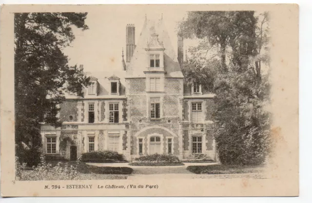 ESTERNAY - Marne - CPA 51 -  le Chateau 1