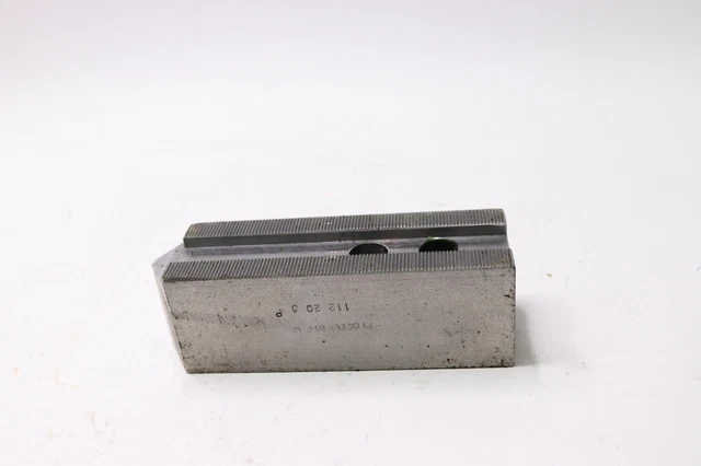 H&R Manufacturing Serrated Attachment Square Soft Lathe Chuck Jaw 1.5mm 76554567