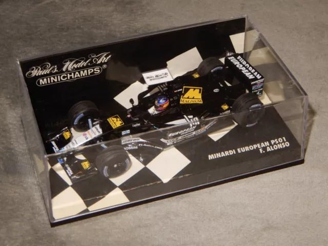 Minichamps F1 1:43 F Alonso Minardi European PS01 2001