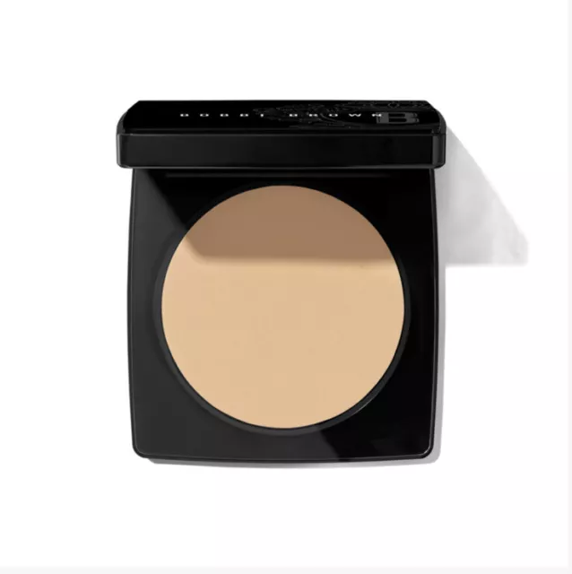 Bobbi Brown Sheer Finish Pressed Powder Soft Sand Makeup NIB .31 Oz