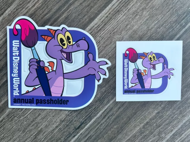 Figment Magnet and Sticker Disney World New 2023 Annual Passholder AP Epcot Figment Magnet and Sticker Disney World New 2023 Annual Passholder AP Epcot