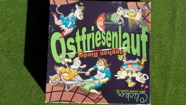Ostfriesenlauf board game USED Unpunched! Stephen Reidel Clicker Spiele English