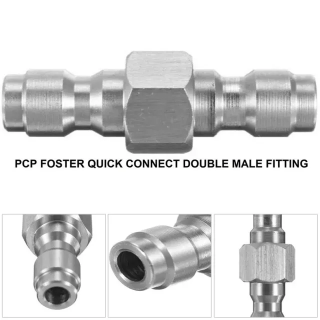 Adaptateur de remplissage double mâle facile à utiliser 8 mm pour réservoirs