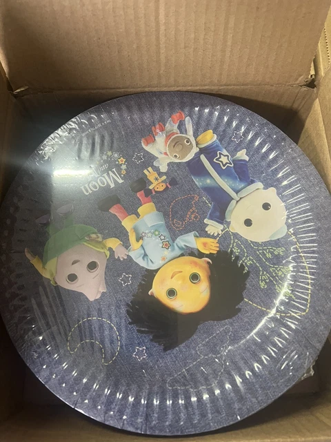 Pallet Of 40 Boxes Of 72 Moon and Me paper plates