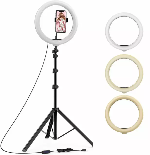 Anello Luminoso Led Con Treppiedi Per Selfie Luce Tik Tok Ring Light Telefono