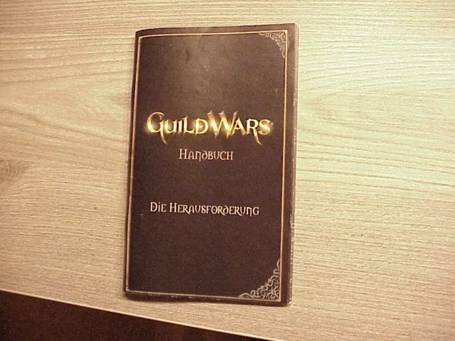 Handbuch für das PC-Spiel "Guild Wars Die Herausforderung"