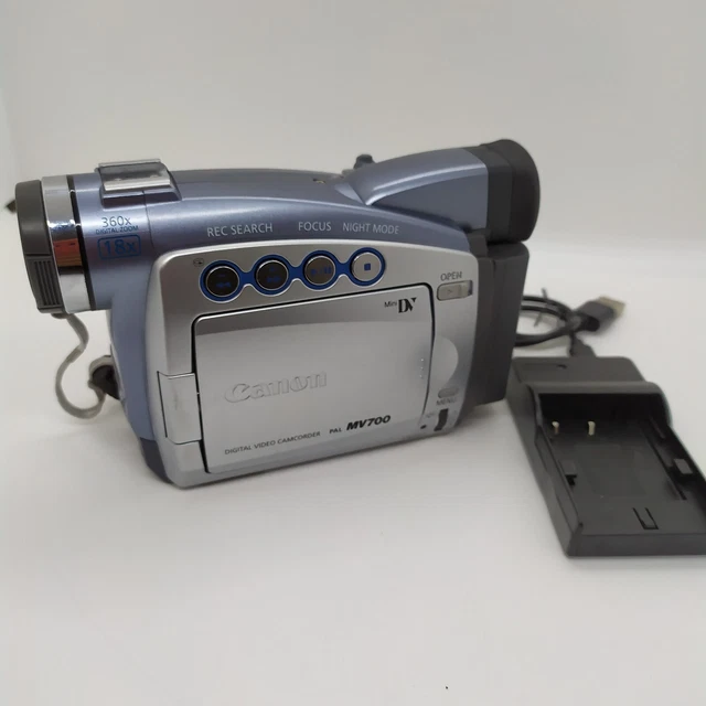 canon camcorder mv700