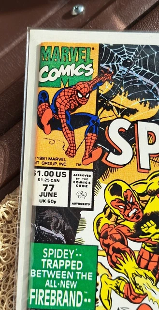 Web of Spider-man Vol. 1, #77 Marvel Comics June 1991, Excellent Condition 4