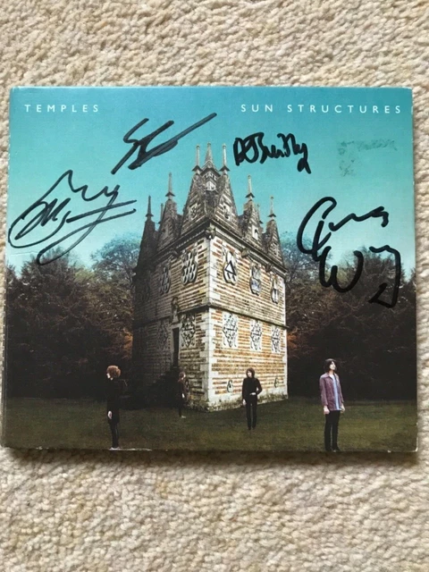 Temples Sun Structures CD signed copy