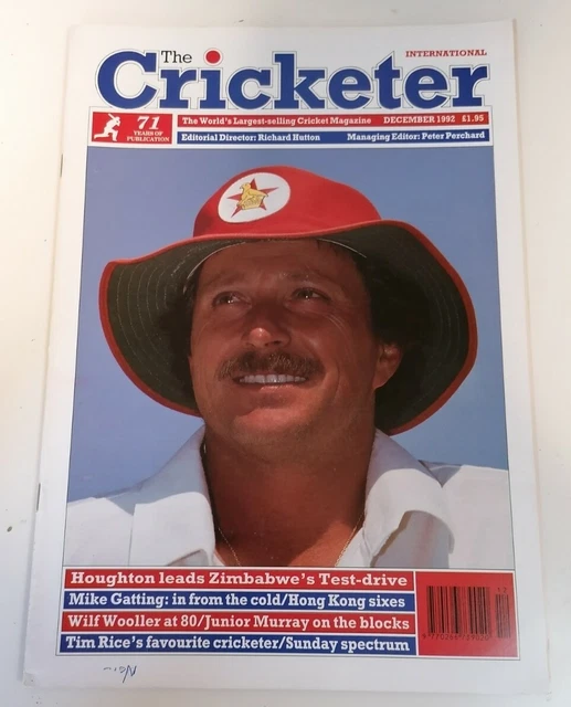 MAGAZINE VINTAGE Sports The Cricketer International Cricket Magazine