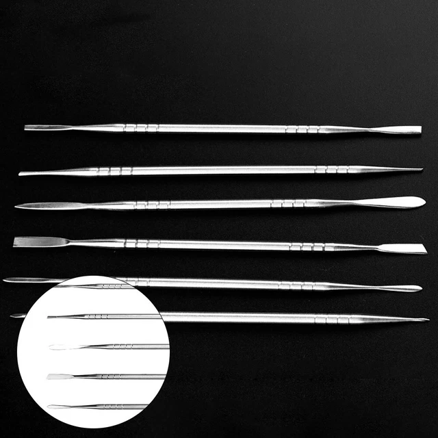 Outils en acier inoxydable de qualité professionnelle pour sculpture et sculptu