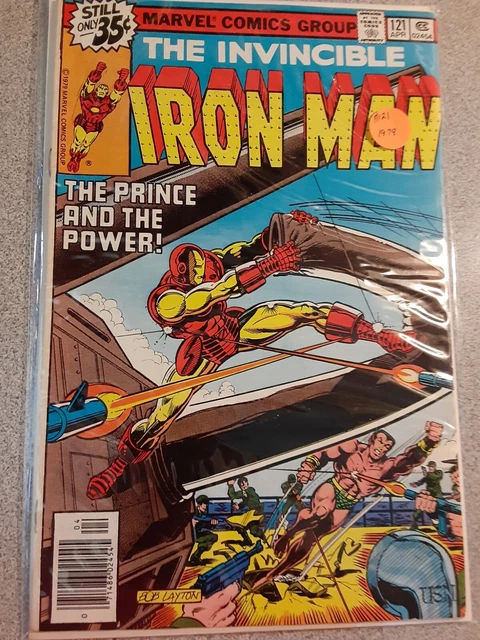 The Invincible Iron Man # 121 Marvel The Prince and the Power 1979