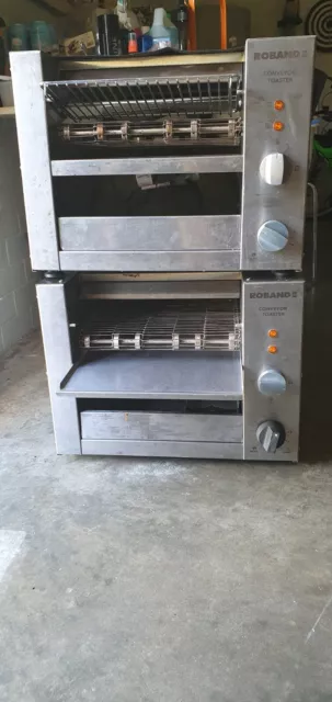 2 Used Roband Conveyor Toaster