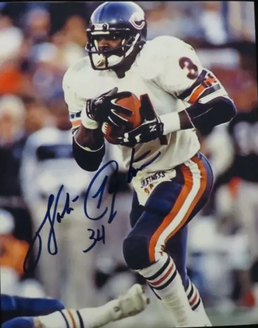 “Chicago Bears” Walter Payton Signed 8X10 Color Photo
