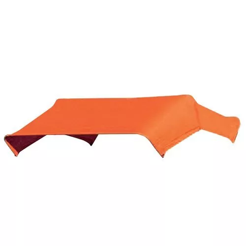 3-Bow Tractor Canopy Replacement Cover 48" 10 oz. Duck Canvas - Orange