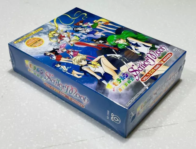 DVD ANIME Sailor Moon Crystal Season 1-2 Vol 1-39 End ENGLISH DUB Region  All