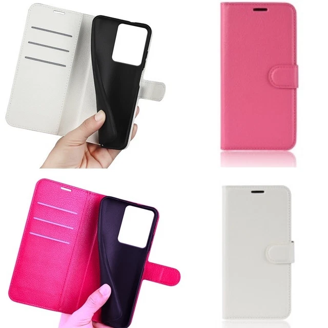 BEZ Cover Portafoglio Per Huawei P30 Pro – Custodia In Tela E PU Pelle Con Chiusura Magnetica – Grigio – Spazi Per Carte E Contanti
