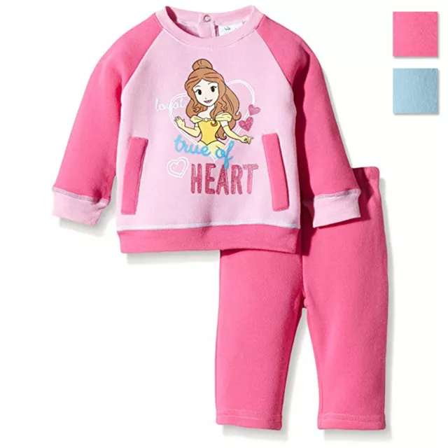 Pigiama invernale Disney Principesse maniche lunghe bambina ufficiale 1533