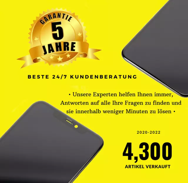 ⭐100% Original Apple Display iPhone XR+Schutzglas+Kit Ref. 5 Jahre Garantie⭐ 2