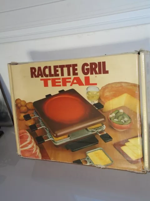 Tefal re12c801 cheese'n'co appareil a raclette fondue tartiflette crepes  plancha 6 pers antiadhésif set d'accessoires complet - La Poste