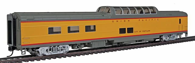 HO Walthers 920-18151 85' ACF Dome Diner Union Pacific #8008 City of Portland