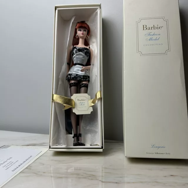 Lingerie #6 Limited Edition Silkstone Barbie Doll  ‘Fashion Model Collection’