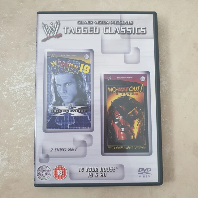 WWE TAGGED CLASSICS In Your House 19 & 20 D-Generation X & No Way Out ...
