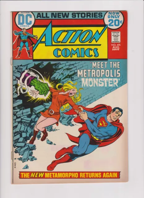 Action Comics #415 (Aug 1972, DC Comics)