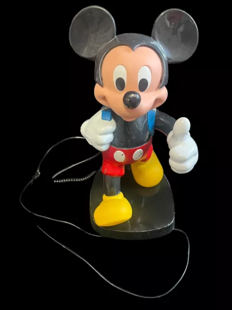 Vintage MICKEY MOUSE Goes Hiking, Telephone Landline Backpack Receiver Working!