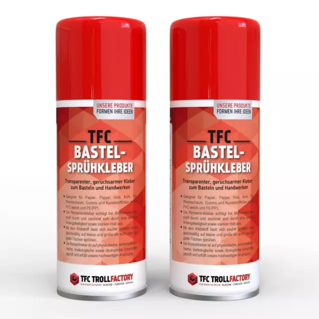 TFC Bastelsprühkleber  2 x 500ml