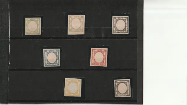 timbres neufs province italienne magnifique série de 1861 RARE forte cote