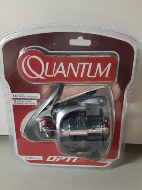QUANTUM OPTIX OP40 Spinning Reel - NEW & Sealed - FREE SHIPPING