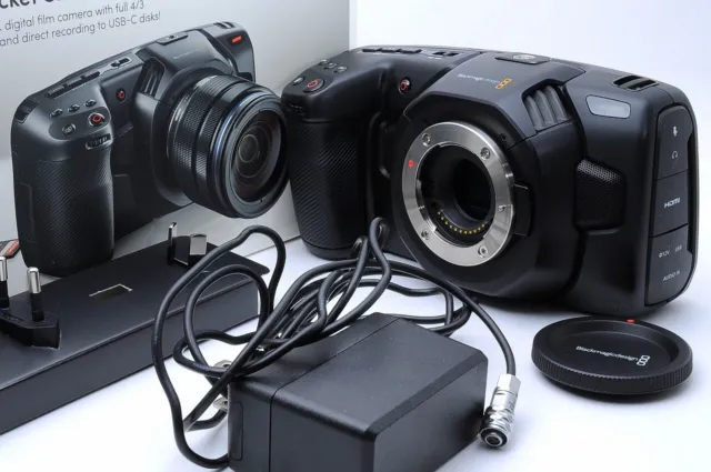 Blackmagic Pocket Cinema Camera 4K ( Bmpcc 4K) Corps [ Mint Avec / Boîte] Japon