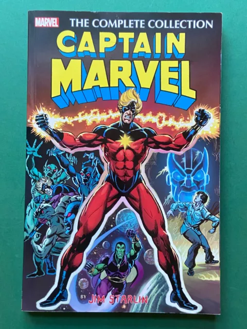 Captain Marvel The Complete Collection TPB VF/NM (Marvel 2016) 1st Print G Novel