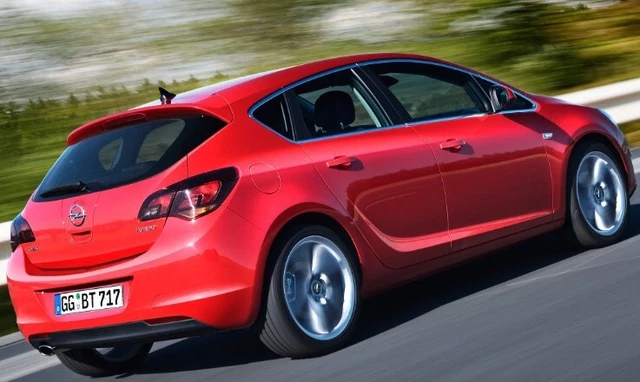 Copertura paraurti posteriore Opel Astra J 5D OPC