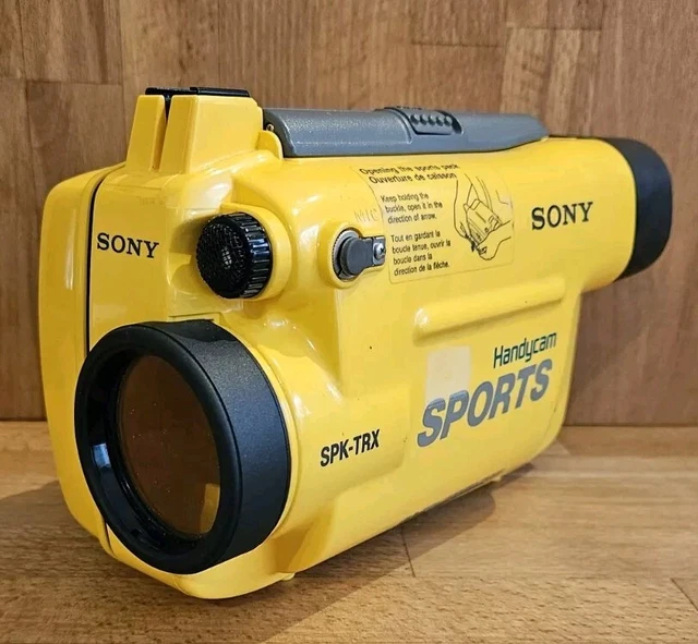 SONY SPK-TRX YELLOW Sports Pack Waterproof Camera Case Video
