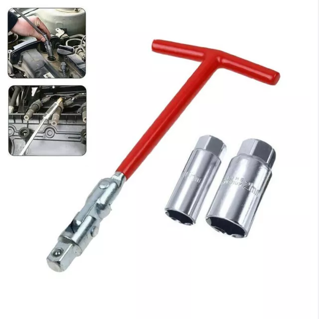 Bougie d'allumage Socket Wrench Set T-handle Acier inoxydable