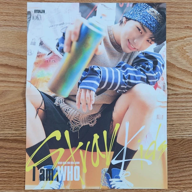 AFFICHE OFFICIELLE DES paroles de Hyunjin Stray Kids 2e mini