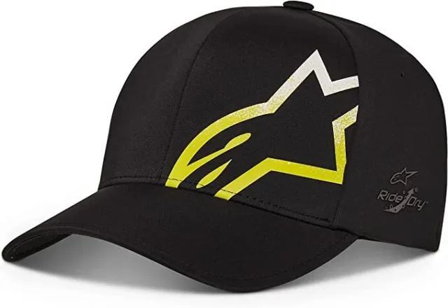 Alpinestars Corp Shift Comet Delta Hat Baseball Casual Cap Hat -Black L/XL