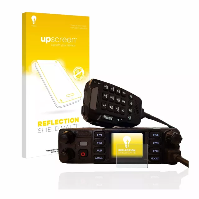 upscreen Entspiegelungs Schutzfolie für AnyTone AT-D578UV plus Matt Antireflex